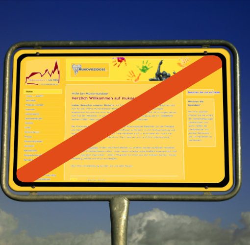 Ortsende: Tschüss alte Homepage