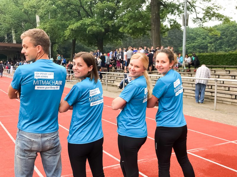 MitmachAIR beim Benefizlauf (Rücken)