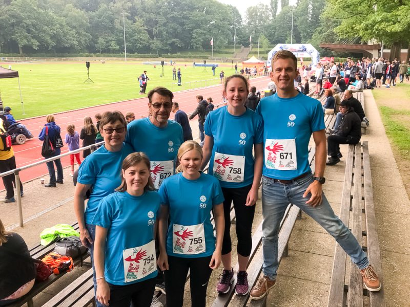 MitmachAIR beim Benefizlauf (Tribüne)