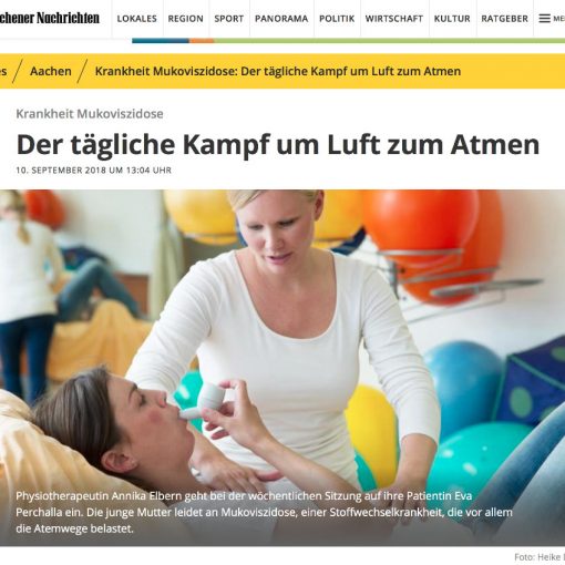 Aachener Nachrichten: Der tägliche Kampf um Luft zum Atmen