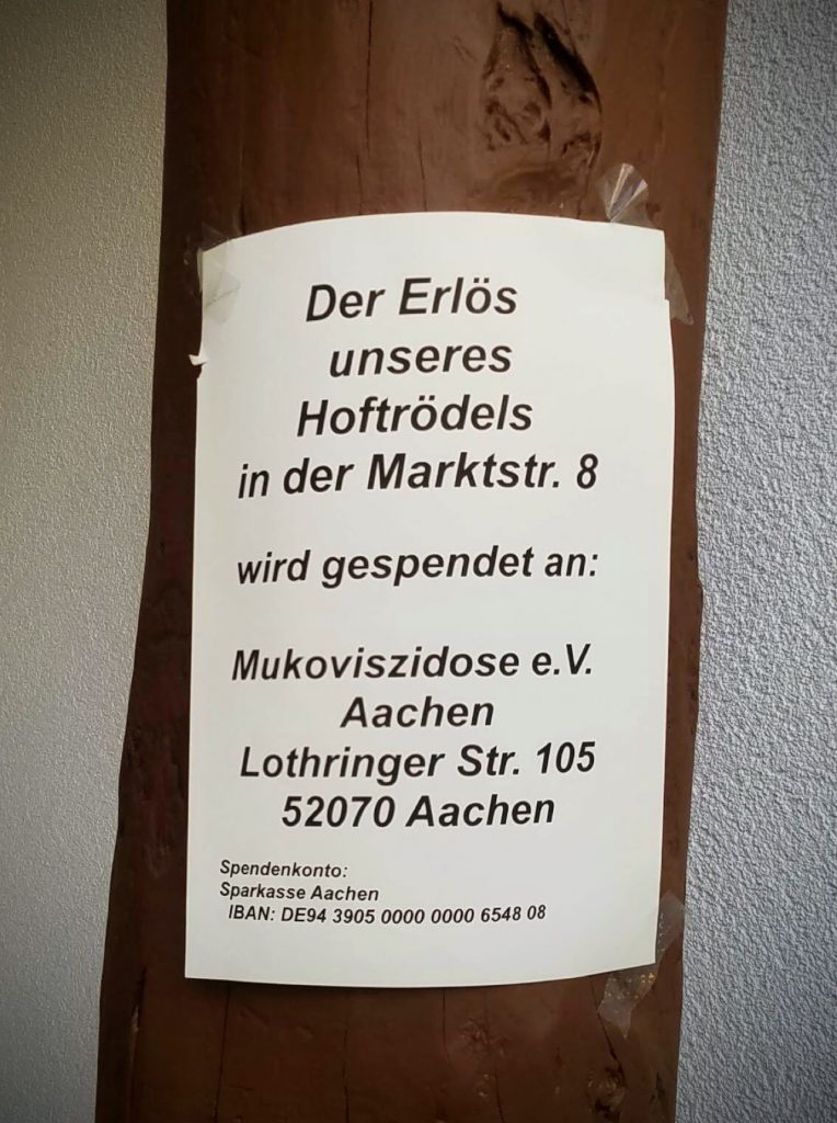 Trödel für den guten Zweck