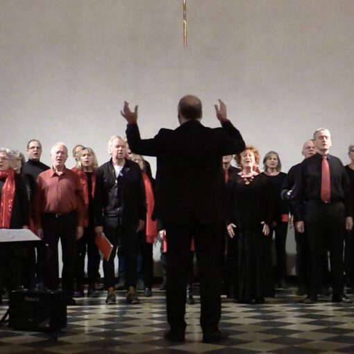 Dirigent vor Chor