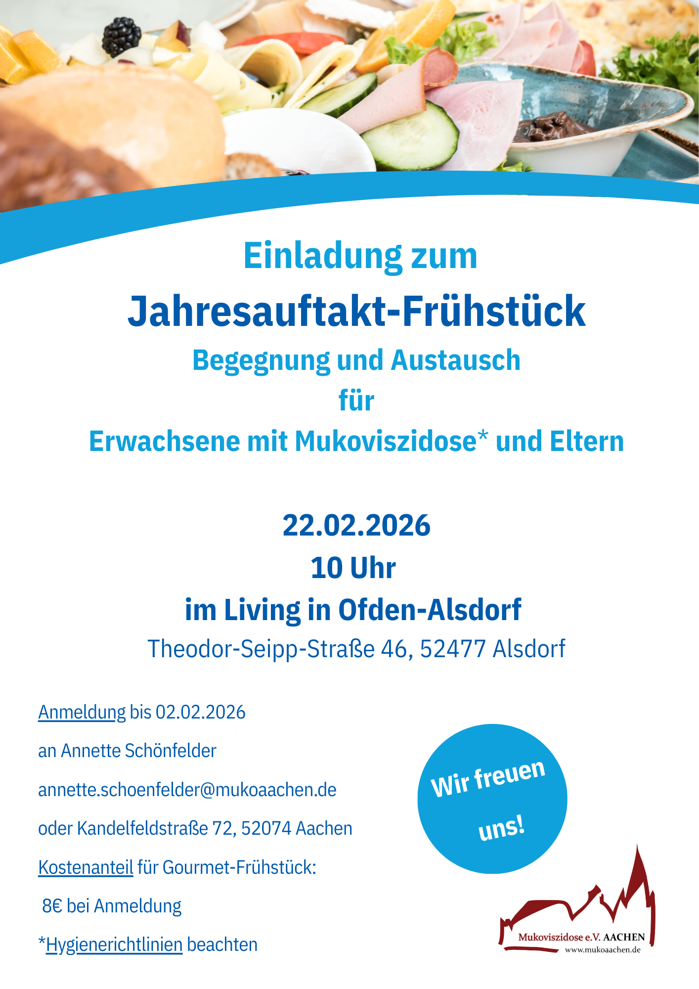 Frühstück Einladung