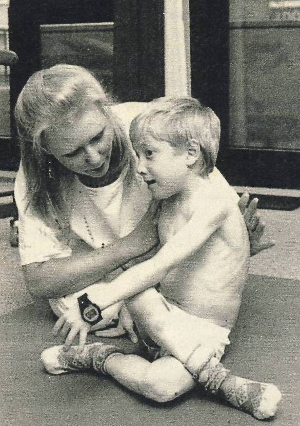 Physiotherapie und Mukoviszidose damals Schütte